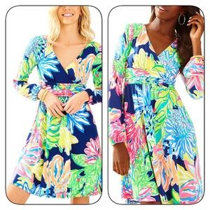Lilly Pulitzer Fleur Travelers Palm Resort Dress